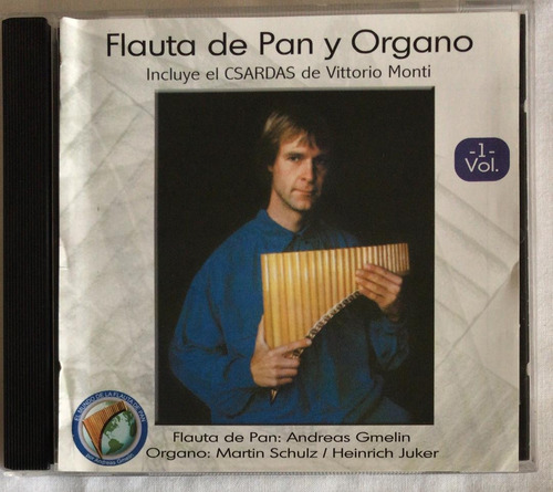 Flauta De Pan Y Organo. Cd Org Usado. Qqg. Ag.