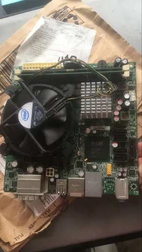 Board Intel Dq45ex+procesador Intel Dual+3 Gigas Ram Ddr2 (Usado)