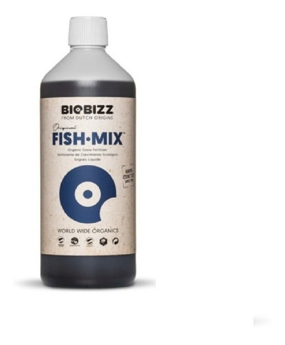 Fert Fish Mix 500ml Biobizz Orgânico Original Vegetativo