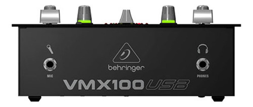 Behringer Pro Mixer Vmx100usb Mezclador Dj 2 Canales