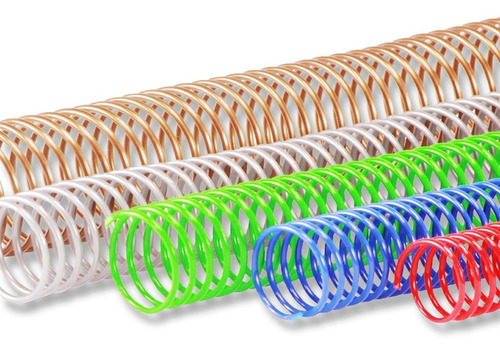 Imagen 7 de 7 de Espiral Rulo Encuadernacion A4 45 Mm 350-380 Hojas Pack X16