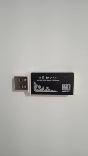 Pendrive-adaptador Usb A Micro Sd , Color Negro 