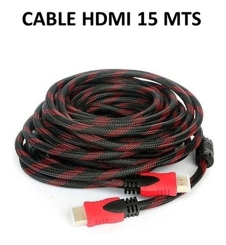 Cable Hdmi Reforzado 15 Mts