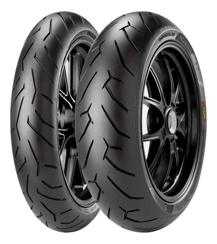 Kit Cubiertas Pirelli Diablo Rosso 2 100/80-17 + 140/60-17