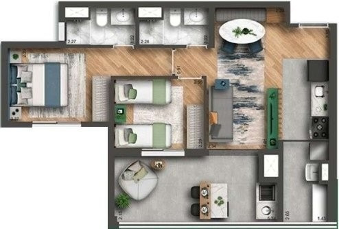 Imagem 11 de 16 de Apartamento - Ap04664 - 69912426