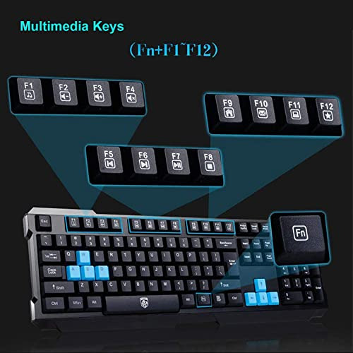 Combo De Teclado Y Ratón Inalámbricos, Computadora Usb Inalá