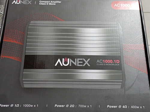 Amplificador Aunex Ac1000.1d