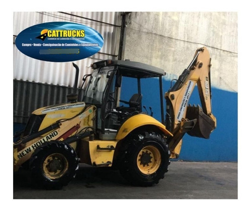Imagem 4 de 9 de Retroescavadeira 4x4 New Holland B95b Case Caterpillar 2012