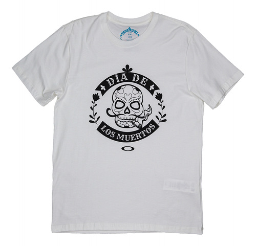 Camiseta Oakley Dia De Los Muertos Skull Graphic Tee