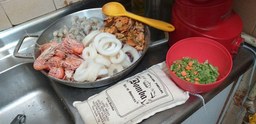 Imagem 2 de 3 de Arroz Espanhol Bomba Rey De Arroces Para Paella 1 Kg
