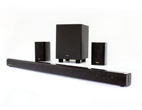Imagen 1 de 7 de Barra De Sonido 5.1 Wireless Rein Bluetooth Optica Hdmi Arc