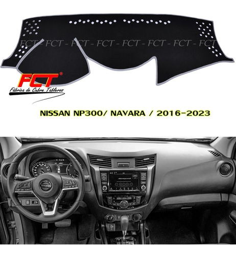 Cubre Tablero/ Nissan Np300/ Navara 2016 2017 2018 2019 2020