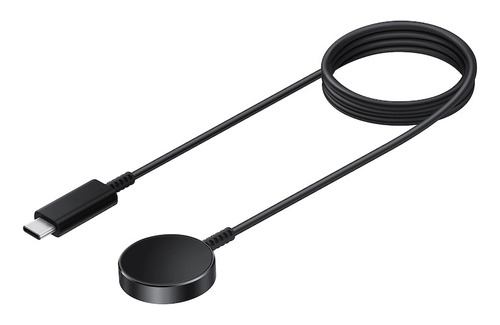 Carregador magnético USB - C para Samsung Galaxy Watch - Cor: preto