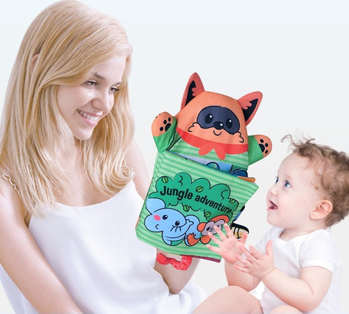 Libro Estimulación Temprana Bebes Niños Juguete Sensorial 