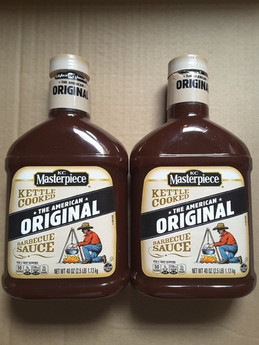 Kc Masterpiece Barbecue Sauce 2 Pack 1.13 Kg
