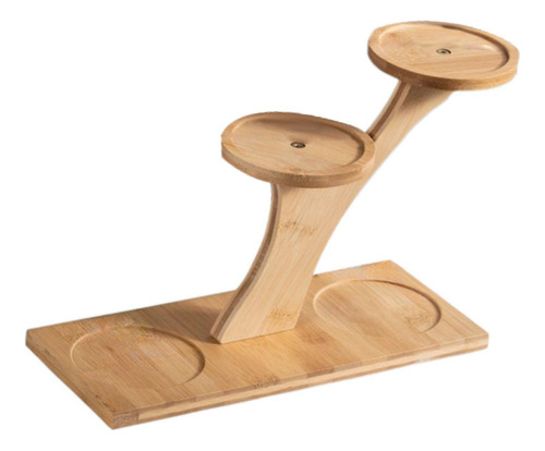 Soporte De Planta De Madera Soportador De Estilo B