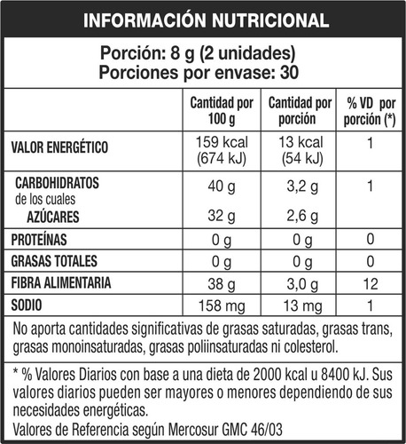 Imagen 2 de 5 de Simple Fibras Por Arcor Bagó