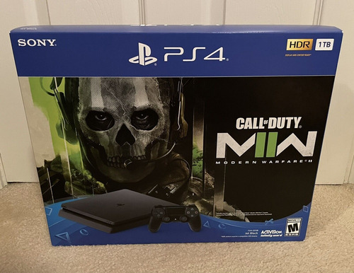 Brand New Playstation 4 Slim Console Call Of Duty Modern 