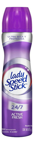 Desodorante Spray Lady Speed Stick Double Defense Active 91g