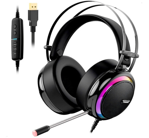 Audifono Gamer Tronsmart Glary Virtual 7.1 Mic Pc Laptop Rgb