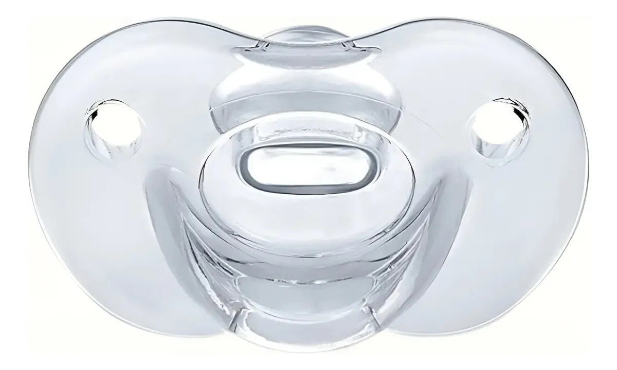 Chupeta Soft Calming 100% Silicone Estojo Reutilizável +6m Cor Neutro Período de idade 6-12 meses