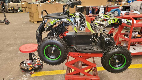 Imagen 9 de 9 de Cuatriciclo Electrico P/niños Sunra Parrillero 800w Mini Atv