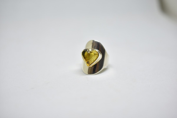 Corazón circonita collar joyas set con 2 anillos de pedrería 18k oro chapados Ø 23