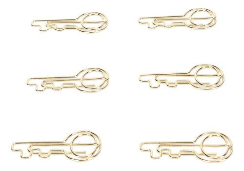 Clips De Papel Para Llaves, 40 Piezas, Clip De Forma Única,