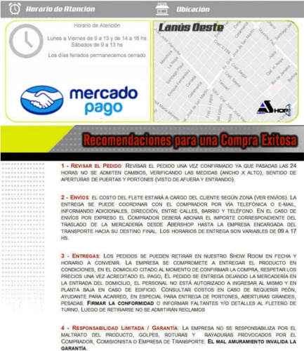 Imagen 4 de 7 de Cortina Pvc Reforzada P/ventana 150x200 Abershop