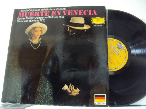 Vinilo Lp 199 Muerte En Venecia Gustav Mahler Banda De La Pe