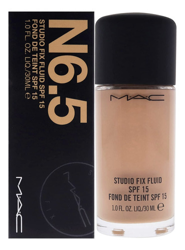 Mac Studio Fix Fluid Spf 15 - N6.5 Fundación Mujeres 1 Oz