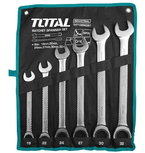 Juego De Llaves Total Tools Tht102rk061