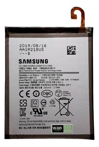 Bateria Pila Samsung A10 Sm-a105m Ebba750abu 
