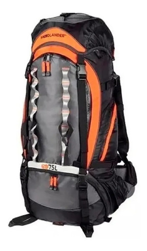 Mochila Woodlander ( Waterdog) 75 Lt. Cubremochila. Cordura