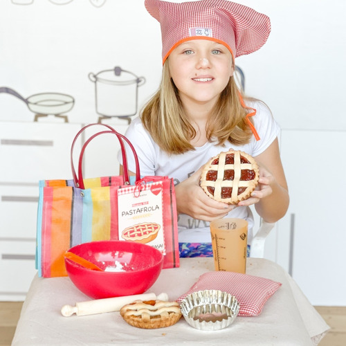 Kit Pastafrola Juego Bolsita Super Pastelería Cocina Chef