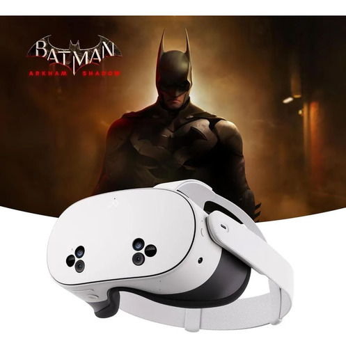 Lentes Vr Meta Quest 3s 512gb Batman Arkham Shadow, Blanco