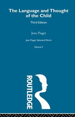 Libro Language And Thought Of The Child: Selected Works V...