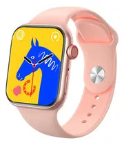 Comprar Reloj Inteligente I9 Pro Max Smartwatch 45 Mm Llamadas Notificaciones Deportes Sensor De Ritmo Cardiaco Isdewatch Rosa