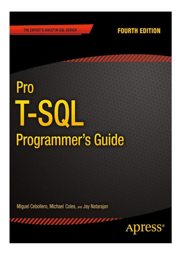 Libro: Pro T-sql Programmer's Guide