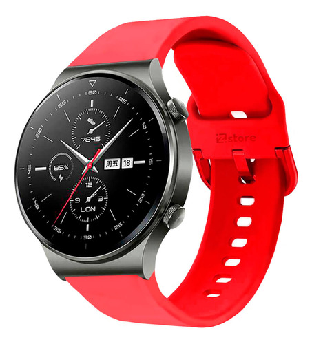 Correa Compatible Con Huawei Watch Gt2 Pro Rojo