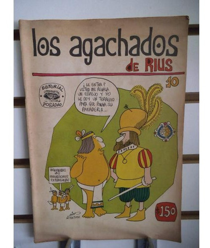 Comic Los Agachados De Rius 10 Editorial Posada Vintage