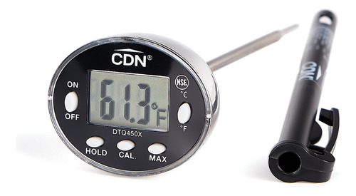 Cdn Proaccurate® Termometro Digital Impermeable Con Funda Pr