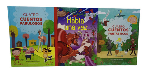 Cuentos Clásicos - Pack X 3 Libros