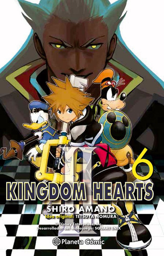 Kingdom Hearts Ii Nãâº 06/10, De Amano, Shiro. Editorial Planeta Cómic, Tapa Blanda En Español