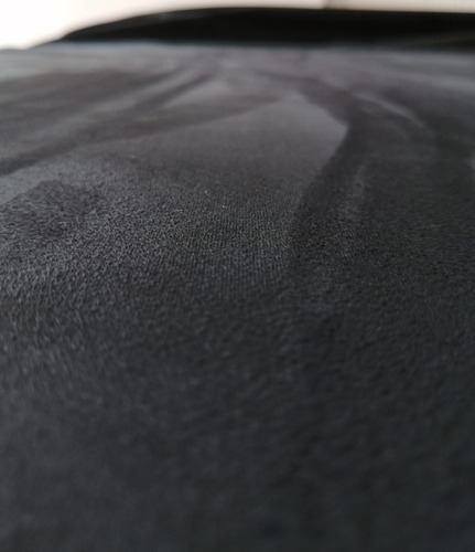 Tela Alcantara Grado Automotriz Negro Intenso 2 Metros (Usado)