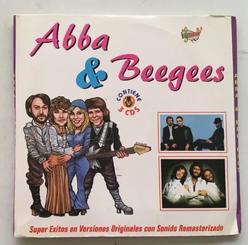 Cd Abba & Beegees 3 Discos (Usado)