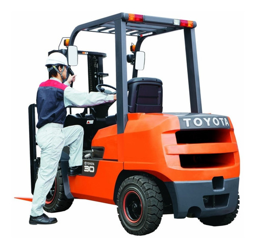 Imagen 6 de 11 de Autoelevador Toyota Nafta/gas Fgzn25 2.5t