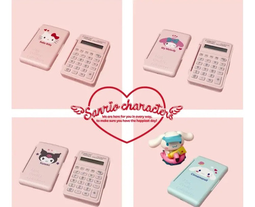 Calculadores Científicas Mini De Sanrio.