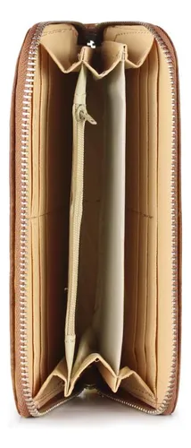 Billetera Para Mujer Carven Billetera De Mujer Camelia Camel