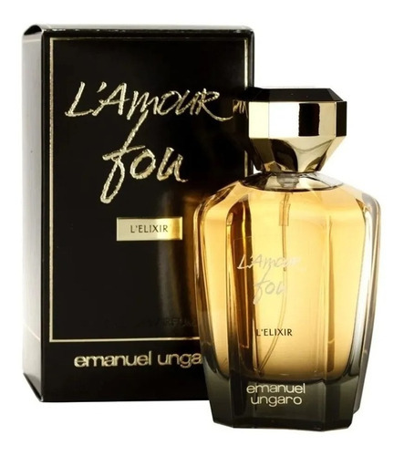 Perfume Emanuel Ungaro L´amour Fou L´elixir Women 100ml Edp Volume Da Unidade 100 Ml